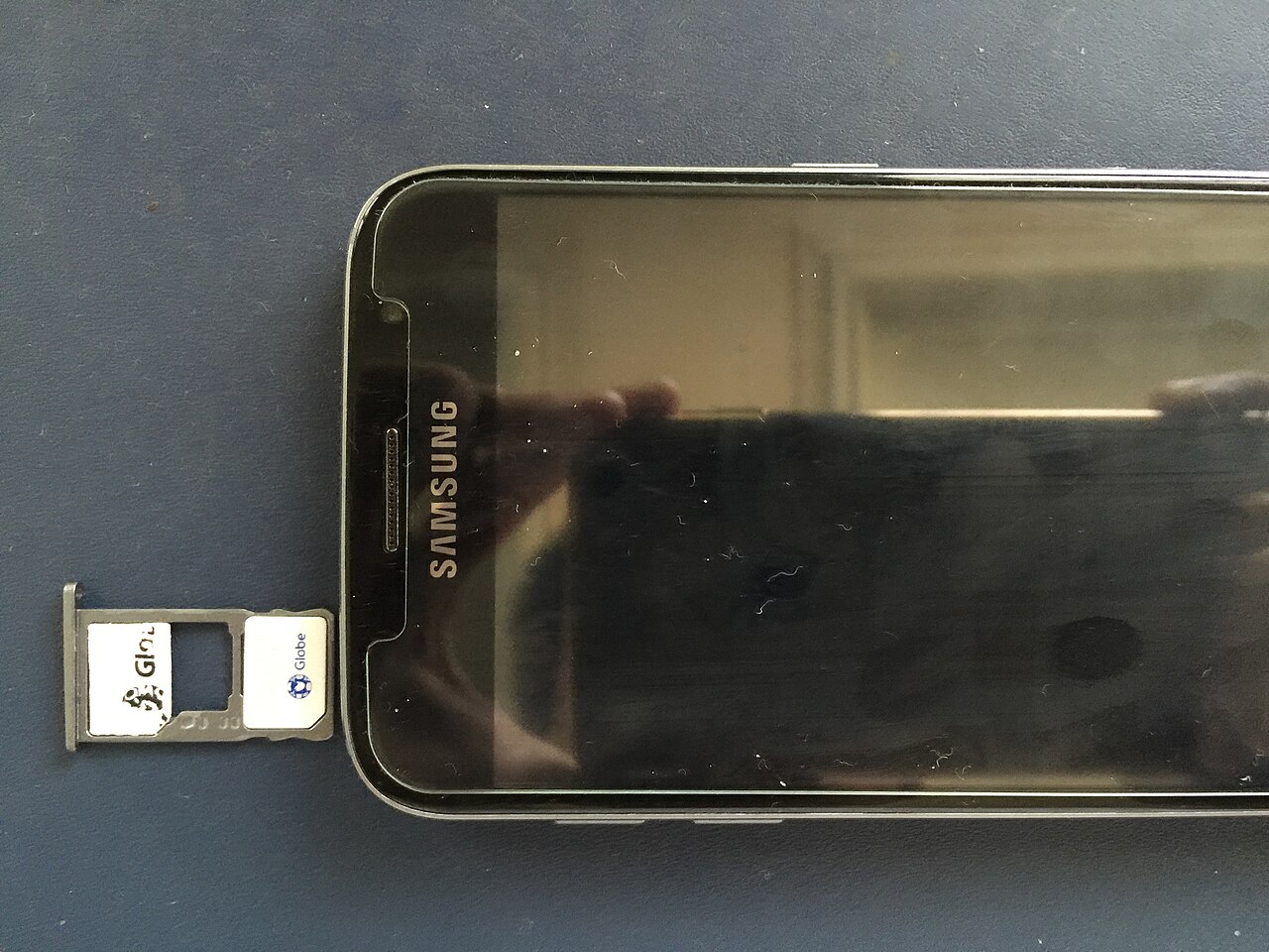 Galaxy S7 clone dual-SIM tray